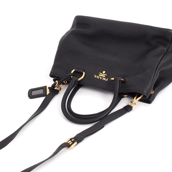 RARE / / / AUTHENTIC | PRADA | Vitello Daino Tote Bag - Poshmark Verified / / / - Picture 4 of 10